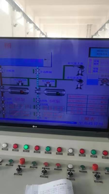 2019年3月4日自來水廠日流量、水壓計(jì)量圖