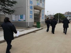 2019年2月26日紗帽街派出所工作人員到漢南水廠檢查安全安防設(shè)備